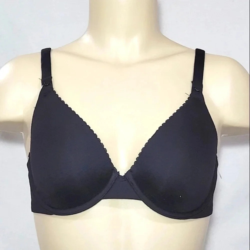 Two Hearts Maternity Nursing Underwire Bra Black New without TAGS